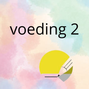AN - de voeding (deel 2) - spel 5: woorden schrijven/stempelen