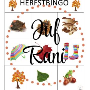 Herfstbingo