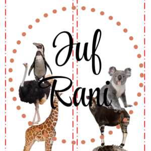 Stapelkaarten dieren