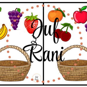 Fruitmandjes vullen - opdrachtenkaarten