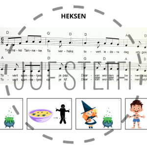 prenten lied 'heksen'