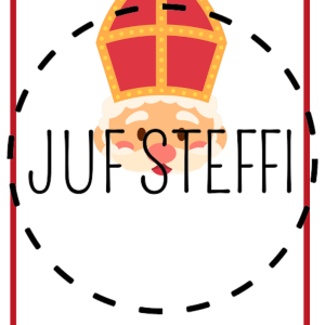 kleikaarten Sinterklaas
