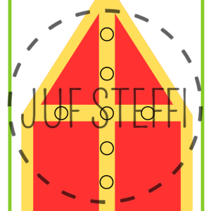 topologie mijter Sint - oudste kleuters