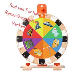 Rad van Fortuin - Verkeer - Beginletter en rijmen