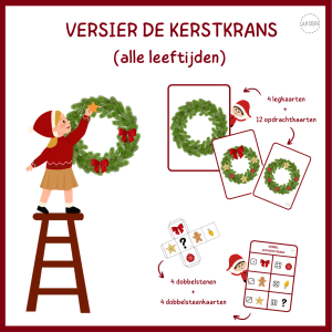 versier de kerstkrans (alle leeftijden) - Kerstmis